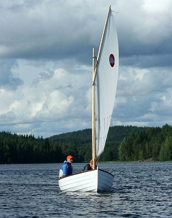 IMG_7519_r Morbic 12 built by Harri Veivo from an Icarai kit, on lake Tarjanne in Finland - Photo Matti Haapanen