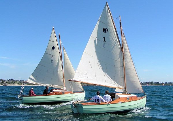 2 Beniguet in St Jacut Classic sloop, 5.85 m in length, with accomodation for 2
