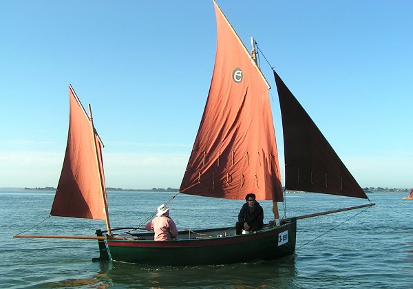 Ebihen 15 Traditional sail boat, 4.5 m in length