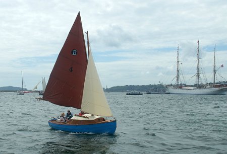 DSC00217 Beniguet P'Tit Lu, built by Grand-Largue, during Brest sail festival 2012