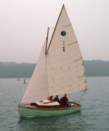 First sailing in Rance river